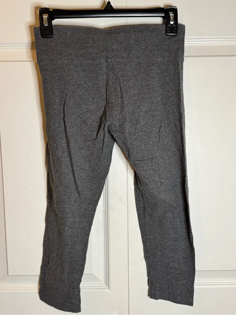 Justice Charcoal Gray Girls' Stretch Leggings